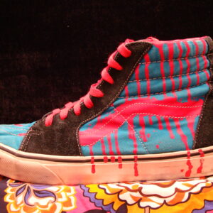 VANS SK8 Hi Blue / Pink Liquid 10 / 43 Limited