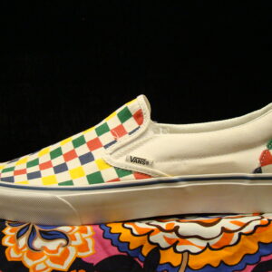 VANS Slip-On Multicolored Checker 10 / 43 NOS