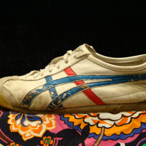 ASICS Onitsuka Tiger Mexico White / Blue / Red 9,5 / 43,5 Destroyed