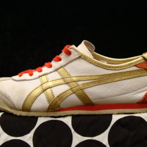 ASICS Onitsuka Tiger Mexico White / Gold in 5,5 / 38