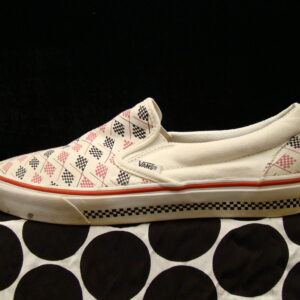 VANS Slip-On Flag Limited White / Red Blk 9 / 43