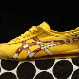 ASICS Onitsuka Tiger Mexico Yellow / Red 9,5 / 43,5 Destroyed