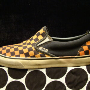 VANS Slip-On Checker Flame / Black 10 / 43