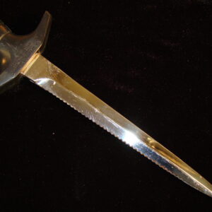 "La Spyrotechnique" Sea Dagger "The Needle" France Black #12