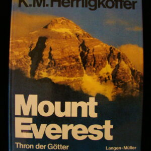 Mount Everest Thron der Götter - K.M.Herrligkoffer (german) HC