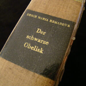 Der schwarze Obelisk - E.M. Remarque (german) HC