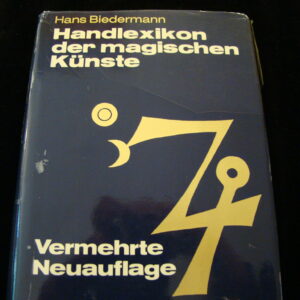 Handlexikon der magischen Künste - H.Biedermann (german) HC