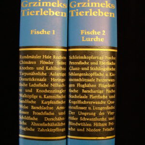 GRZIMEKS Tierleben Fische 1 & 2 Encyclopedia  2 pcs. (german) HC