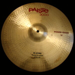 PAISTE 3000 Power Crash 18" Swiss Made