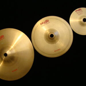 PAISTE 2002 Accent Set in 4" 6" 8" -Red Logo-