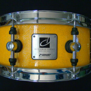 SONOR Designer DS-1205 12"x 5" Factory Orange Sparkle Maple Light