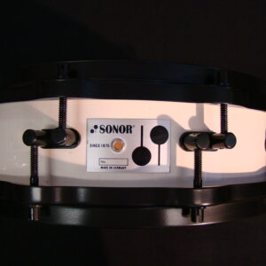 SONOR Lite 14"x 4" LD-400 Cremewhite / Black HW