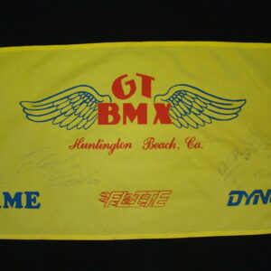 GT Factory Banner DYNO FLITE "signed by B.Morales / G.Turner"