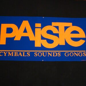 PAISTE Dealer Banner Swiss Vintage 70ies #2