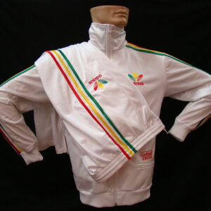 ADIDAS Track Suit Chile 62 Reggae Limited / White Multi S