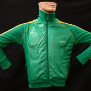 ADIDAS Track Jacket Montreal 1976 / Green-Yellow S Custom