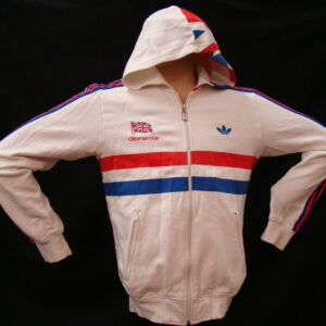 ADIDAS Track Jacket UK Great Britain / White Blue Red M