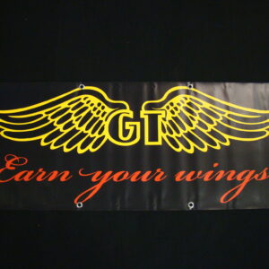 GT BMX Banner "Earn your Wings"