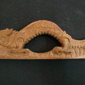 Indonesian Carving Teak Wood "The Dragon"