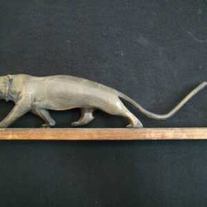 North American Carving Ebony Wood "The Tiger"