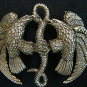 BUCKLE Snake Eagles Circaetus Mexico DieCast