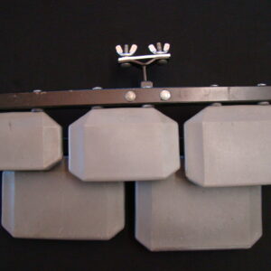 LATIN PERCUSSION LP Granite Blocks incl. Holder -Set of 5-