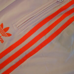 ADIDAS Track Pant Oldschool Pink / Neon Red