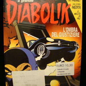 Il Grande DIABOLIK L'Ombra del Giustiziere / Giussani - Limited (italian)
