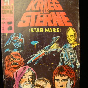 MARVEL - Krieg der Sterne STAR WARS Comic No. 1 / S.Lee - Lucas (german) 80ies