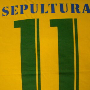 SEPULTURA Brasil Soccer 11 - Yellow Green S Brazil