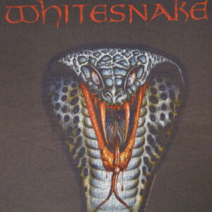 WHITESNAKE VTG Logo - Grey USA S/M