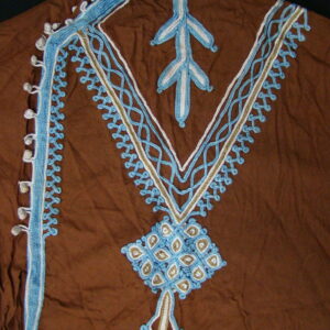 Romantic Native HIPPIE Shirt / 60ies handmade USA Small