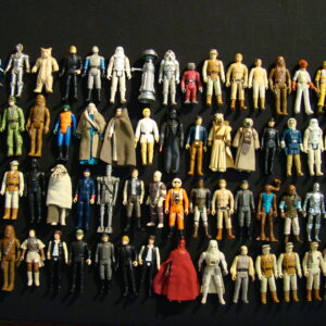 STAR WARS Figures Lot of 71 pcs. / Kenner