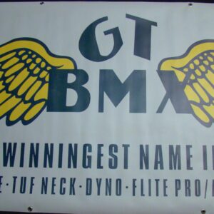 GT BMX Banner "Winningest Name" Large Heavy Duty