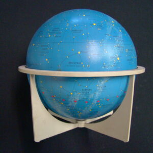 Globe on Cradle "STARRY SKY" small DK 70ies
