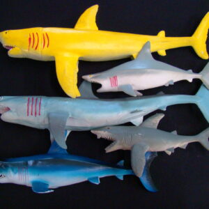 SHARKS Jaws Lot of 5 pcs. Rubber