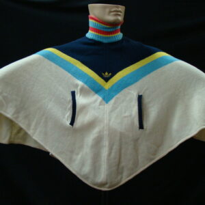 ADIDAS X Poncho Carlo Gruber Pure Wool / Blue-White S 36