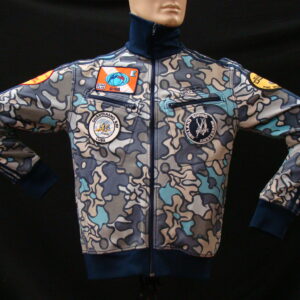 ADIDAS Aqua-Camo Safety Jkt "Vintage Diver" Custom Small