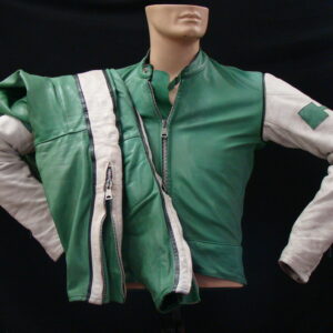 KAWASAKI Motorcycle Leather Suit Factory Colors S / 46