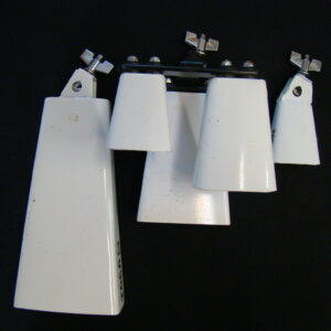 TOCA Cowbells Full Contemporary Set White Edition