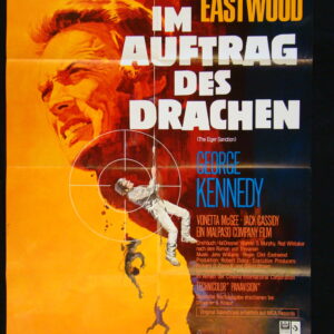 "Im Auftrag des Drachen"-"Eiger Sanction" Clint Eastwood 70ies Poster