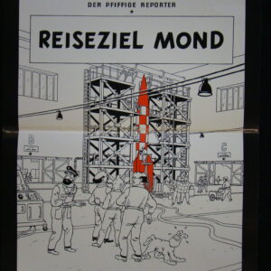 "Reiseziel Mond"-Tim aka Tin-Tin HERGÈ Alfons 80ies