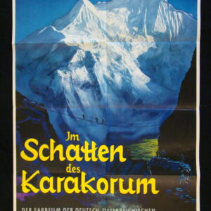"Im Schatten des Karakorum" / E.Schuhmacher 50ies - Poster german