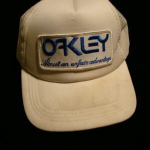 OAKLEY Cap "Almost an unfair Advantage" White/Blue