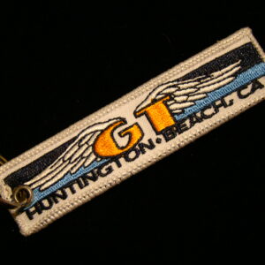 GT BMX Keyring NOS White/Blue