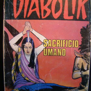 DIABOLIK single classic "Sacrificio umano" (italian)