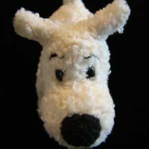 Tin Tin Milou Statue Fur  / Hergé Belgium