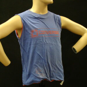 CONVERSE Track Shirt double-side "81 / Blue-Red S USA