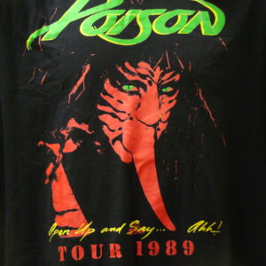 POISON Tour 1989 /  Black S USA