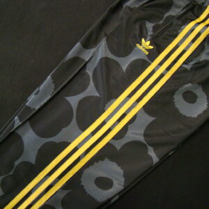 ADIDAS Track Pant Marimekko Black / Yellow NOS 40 S/M
